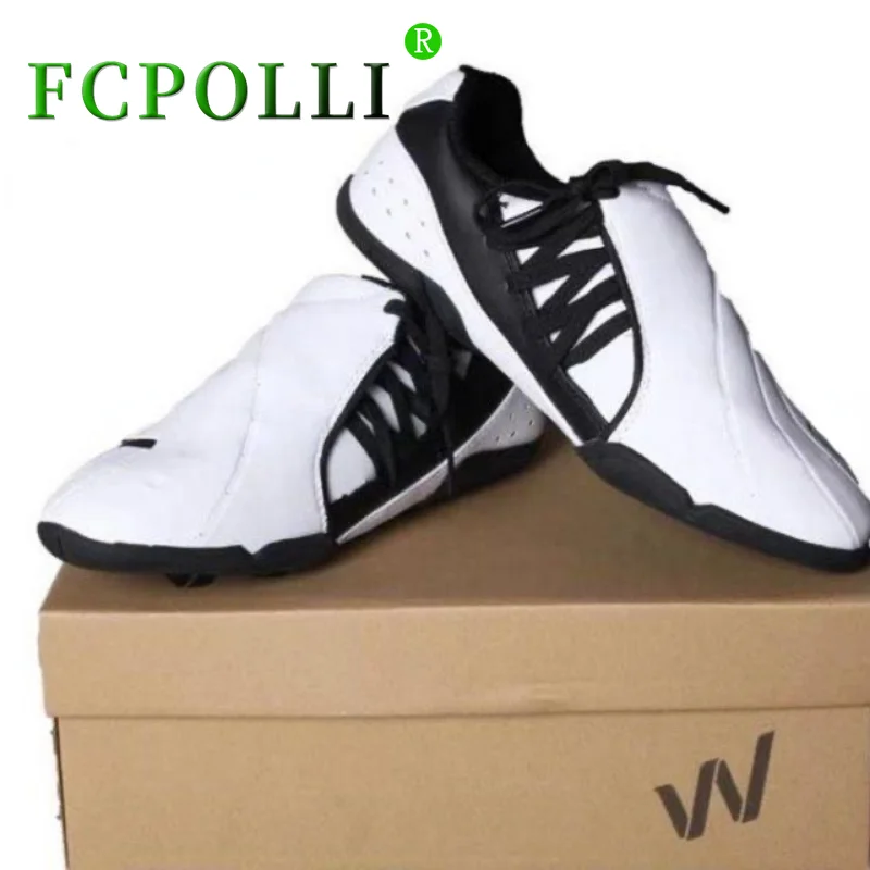 Professional Taekwondo Shoe for Unisex Soft Sole Kids Kung F