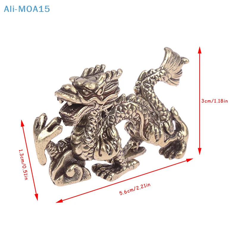 Статуэтка дракона со знаком зодиака статуэтка богатство латунный декор
