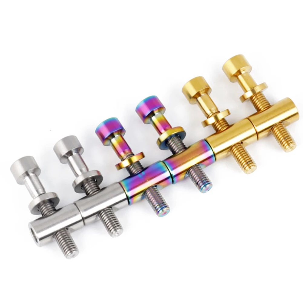 2 шт. титановые болты M5X30 с шестигранной головкой для крепления подседельного