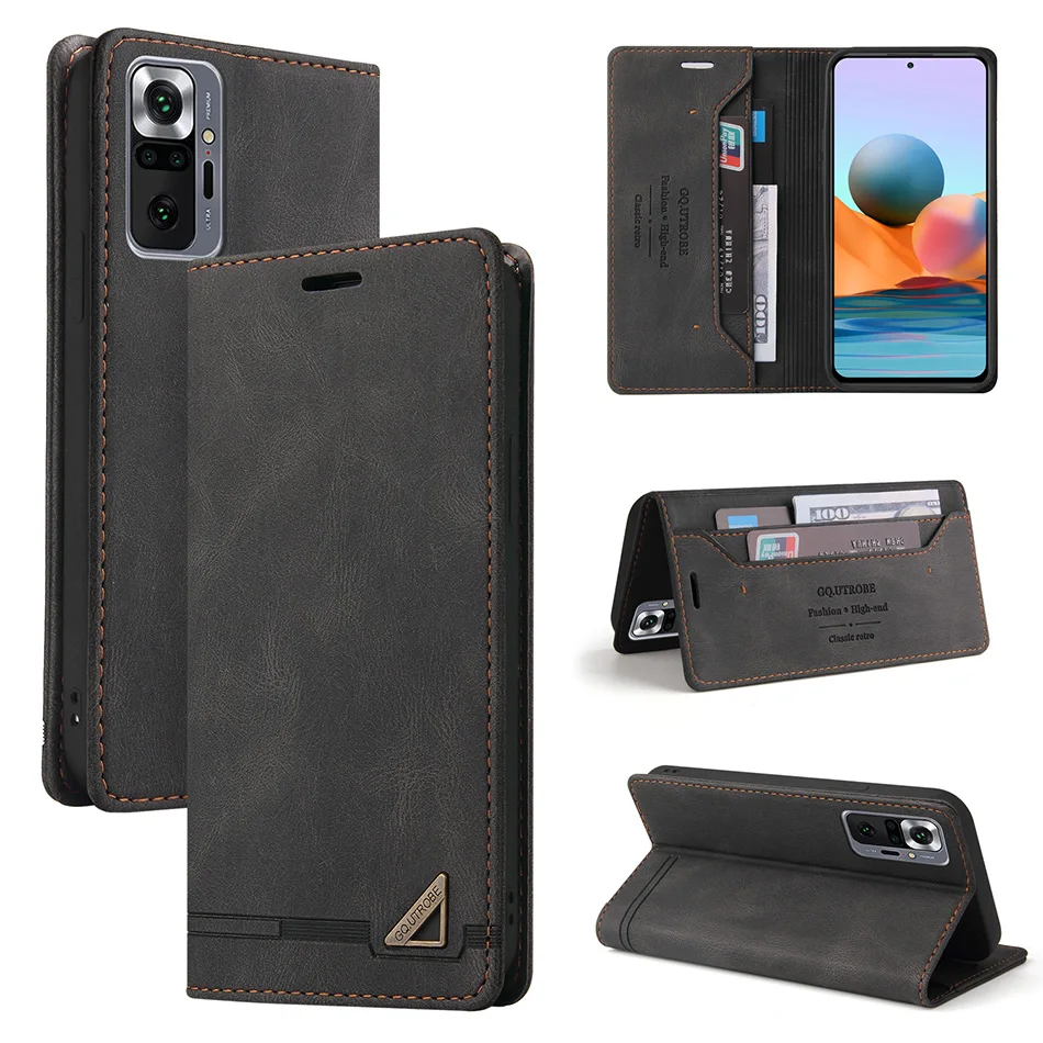 

Wallet Cases For Xiaomi Mi 11 10 POCO X3 NFC F3 Redmi 10C 7A 8 8A 9 9C Note 7 8 9 Pro 9T 9S 10S 11S Book Stand Cover