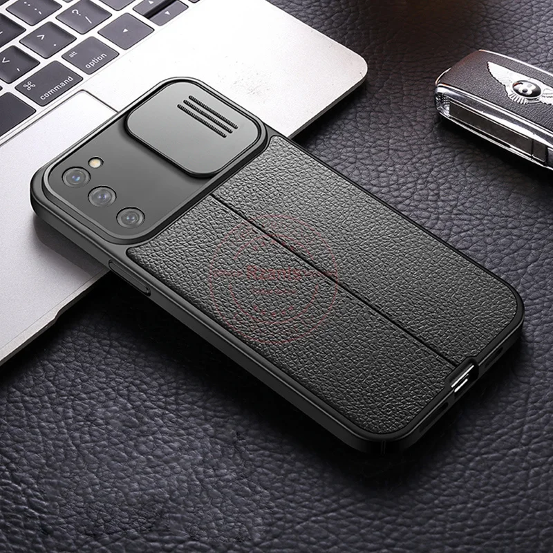 

Rzants For Samsung Galaxy S20 FE Leather Phone Case [Blue whale]Anti fingerprint Camera Lens Protect Casing