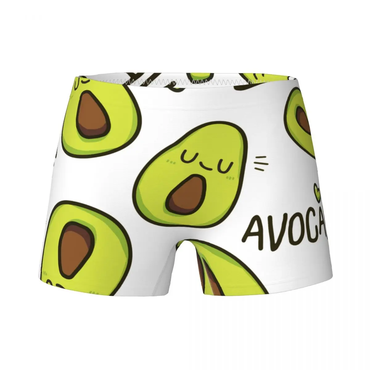 

Kawaii Cartoon Avocado Children's Girl Underwear Kids Boxers Briefs Teenagers Panties Avocados Lover Underpants Size 4T-15T