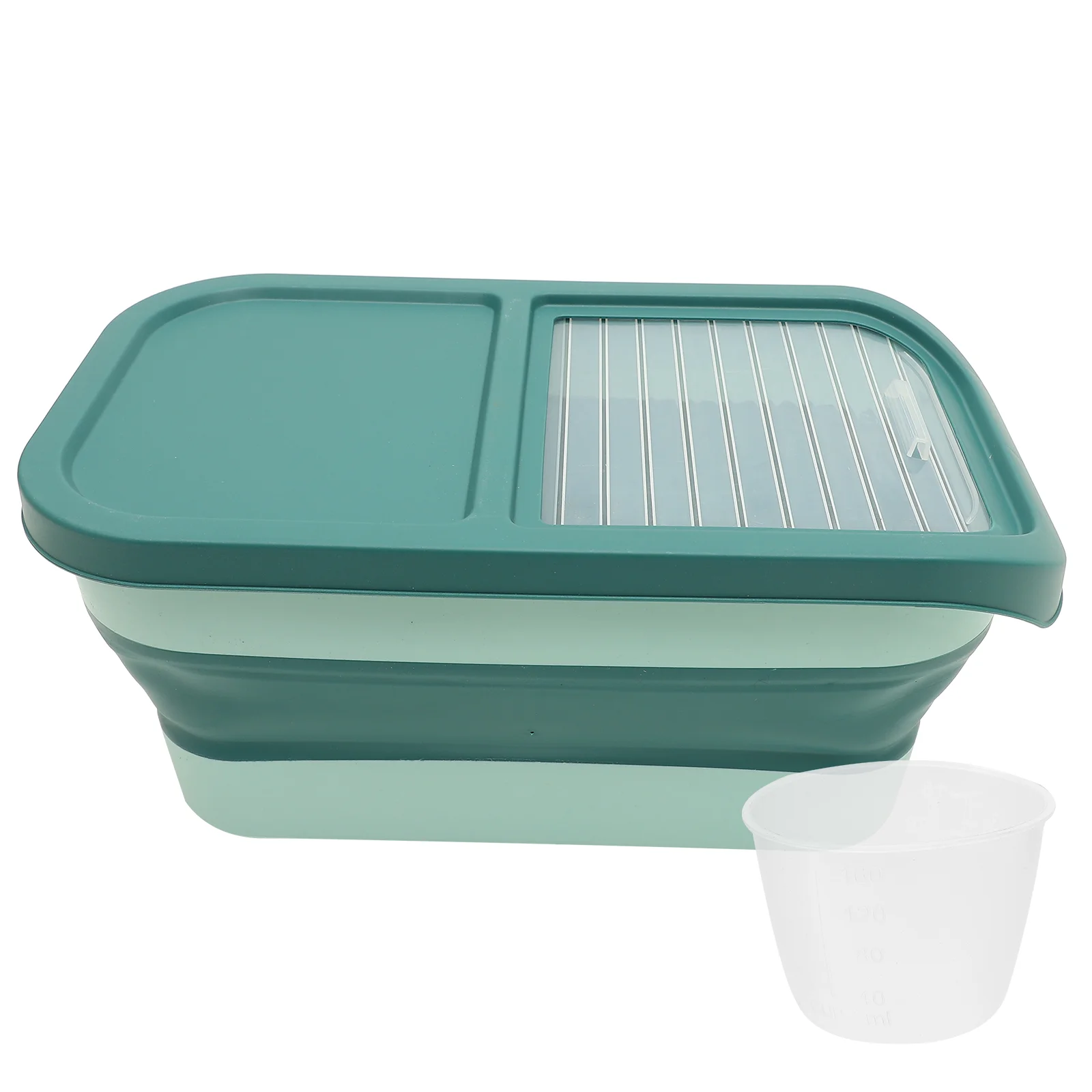 

Rice Dispenser Countertop Holder Storage Containers Pet Pp Beans Kitchen Lentil