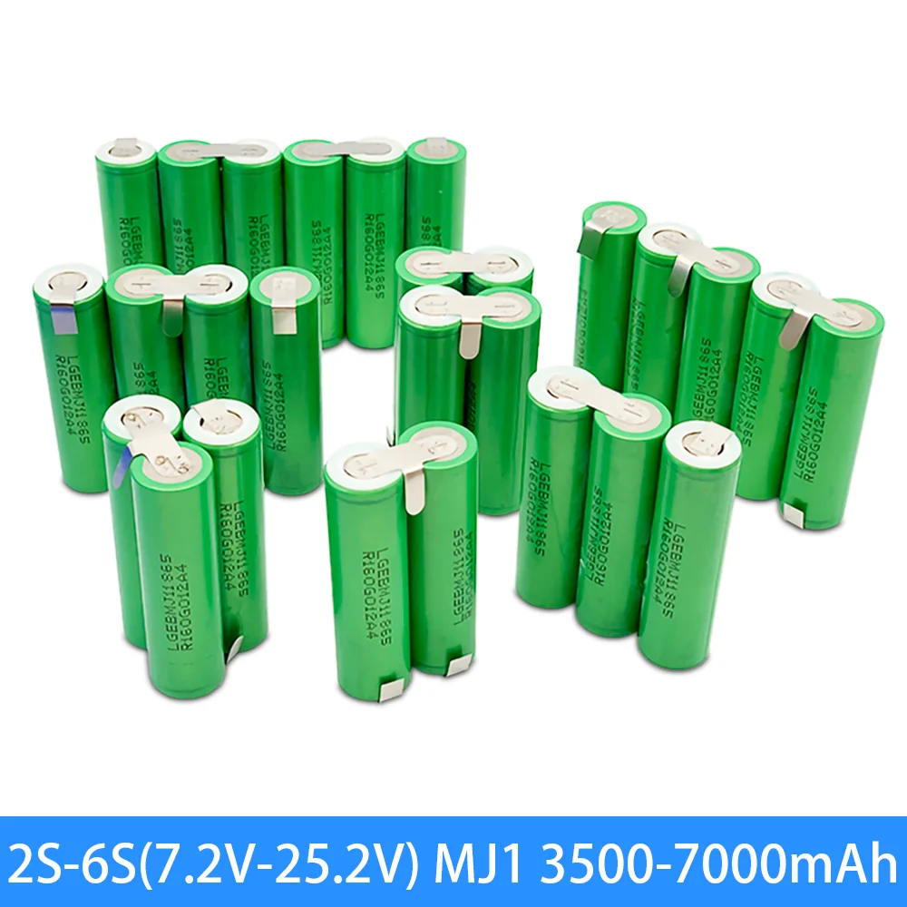 

3s1p4s1p 5S1P18650 Accu Op Maat 18650 Batterij Batterij Lassen 3500Mah Batterij pack 10.8V Naar 25.2V Schroevendraaier Elektrode