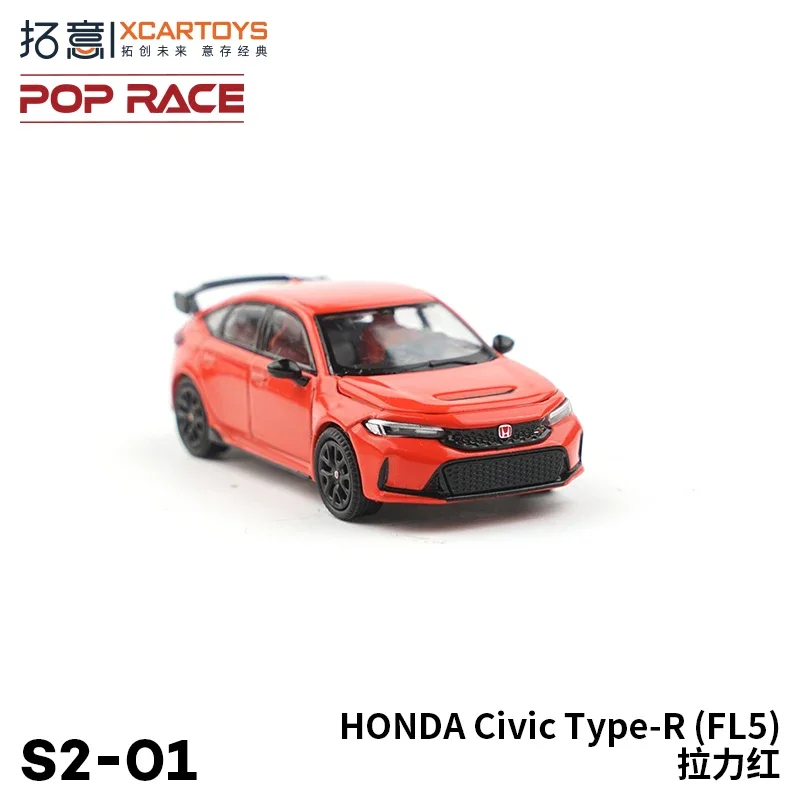 XCARTOYS 1:64 модель автомобиля из сплава игрушка HONDA CiVic Type-R (FL5) Rally Red для мальчиков