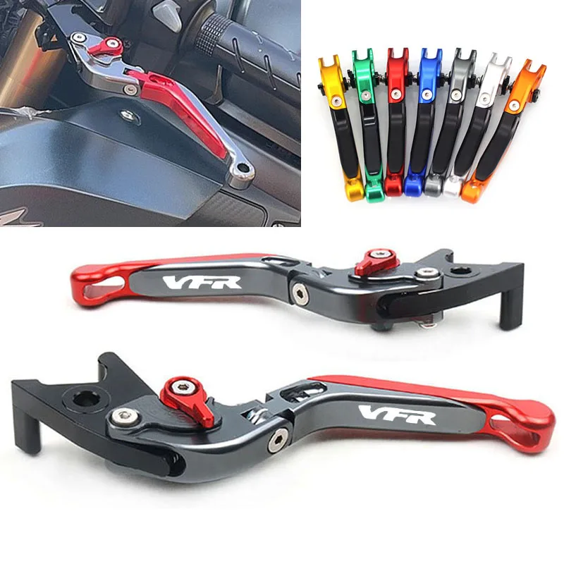 

Для HONDA VFR 1200 VFR1200F VFR 1200F VFR1200 F 2010-2016 аксессуары для мотоциклов Складные Выдвижные рычаги тормоза и сцепления с логотипом VFR