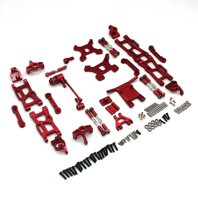 Wltoys 144001 144010 124018 124019 RC Car Metal Upgrade Consumable Parts Kit