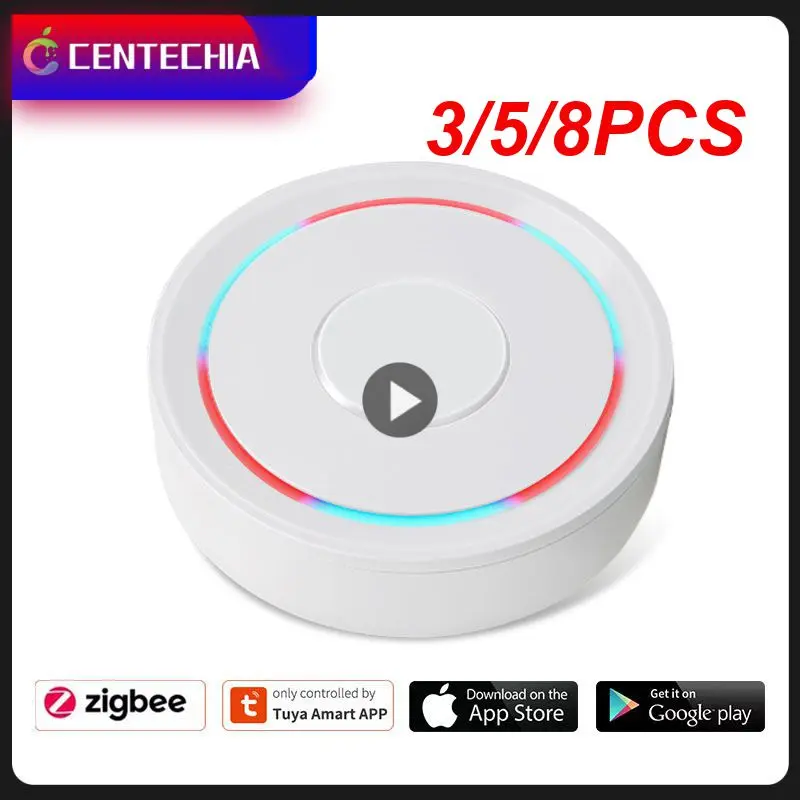 

3/5/8PCS Single Mode Wire Gateway Hub Diy Smart Home Remote Control Multi-function Zigbee Smart Gateway App Control Tuya New