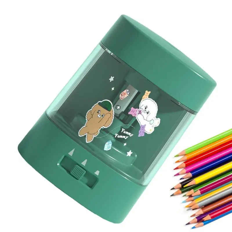

Portable Pencil Sharpener Plug In Electric Pencil Sharpener For Kids Handheld Drawing Pencil Sharpeners Automatic Pencil