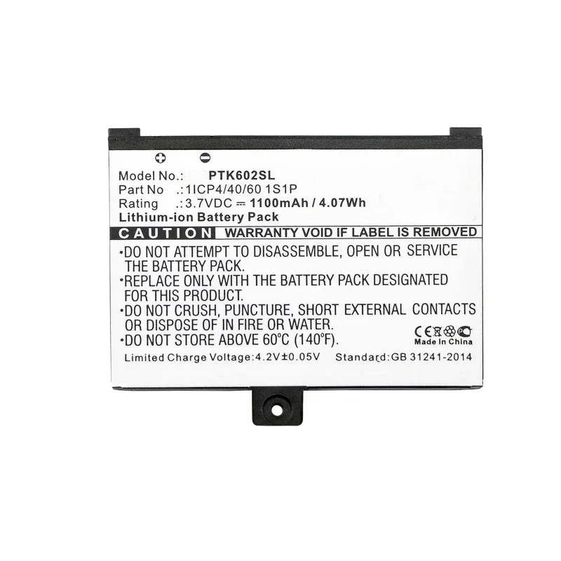 3 7 В 4 07 Втч 1100 мАч PTK602SL подходит для Pocketbook Pro 602 1ICP4/40/60 1S1P аккумулятор мобильного