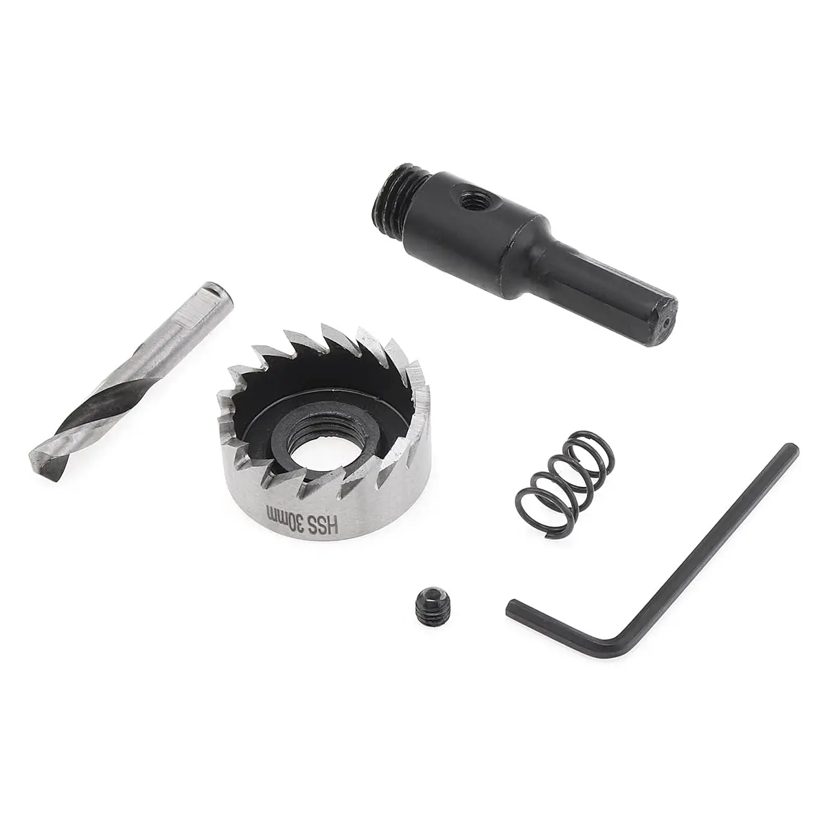 Кольцевая пила Prodrill 15-55 мм быстрорежущая сталь с титановым покрытием набор для