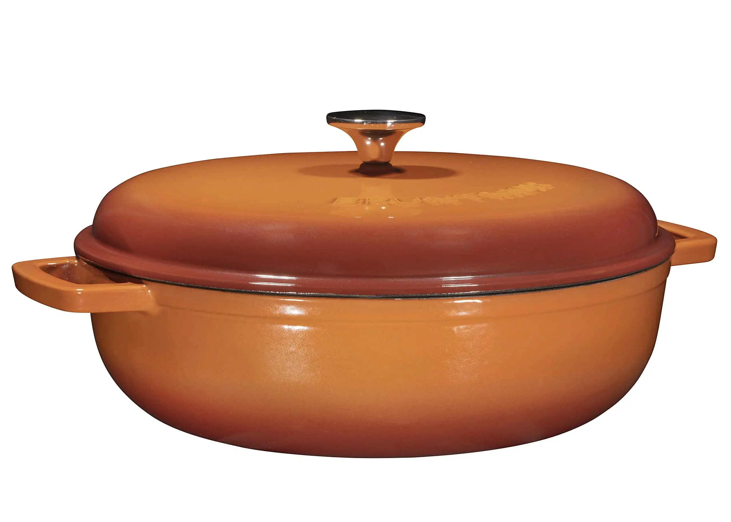 

Enameled Cast Iron Dutch Oven With Lid And Stainless Steel Knob - 45