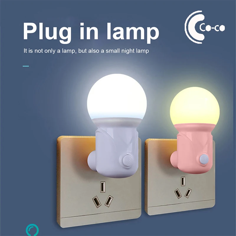 

LED Bedroom Night Lamp Decor Room Indoor Lighting Night For Children Decorative Luminaires Bedside Interior Personalized Light