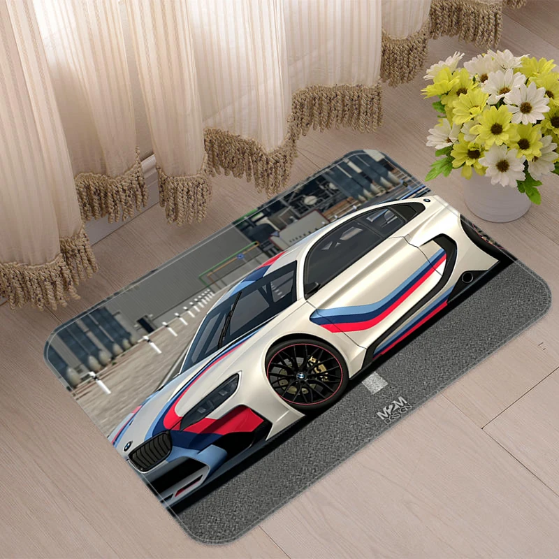 

Welcome Home Non-slip and Washable Kitchen Mat B-Bmw Carpet Entrance Door Mats Prayer Rug Bedside Living Room Doormat Rugs Anti