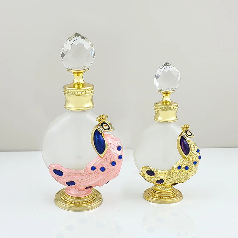 Арабская винтажная стеклянная бутылка многоразовый контейнер декоративная