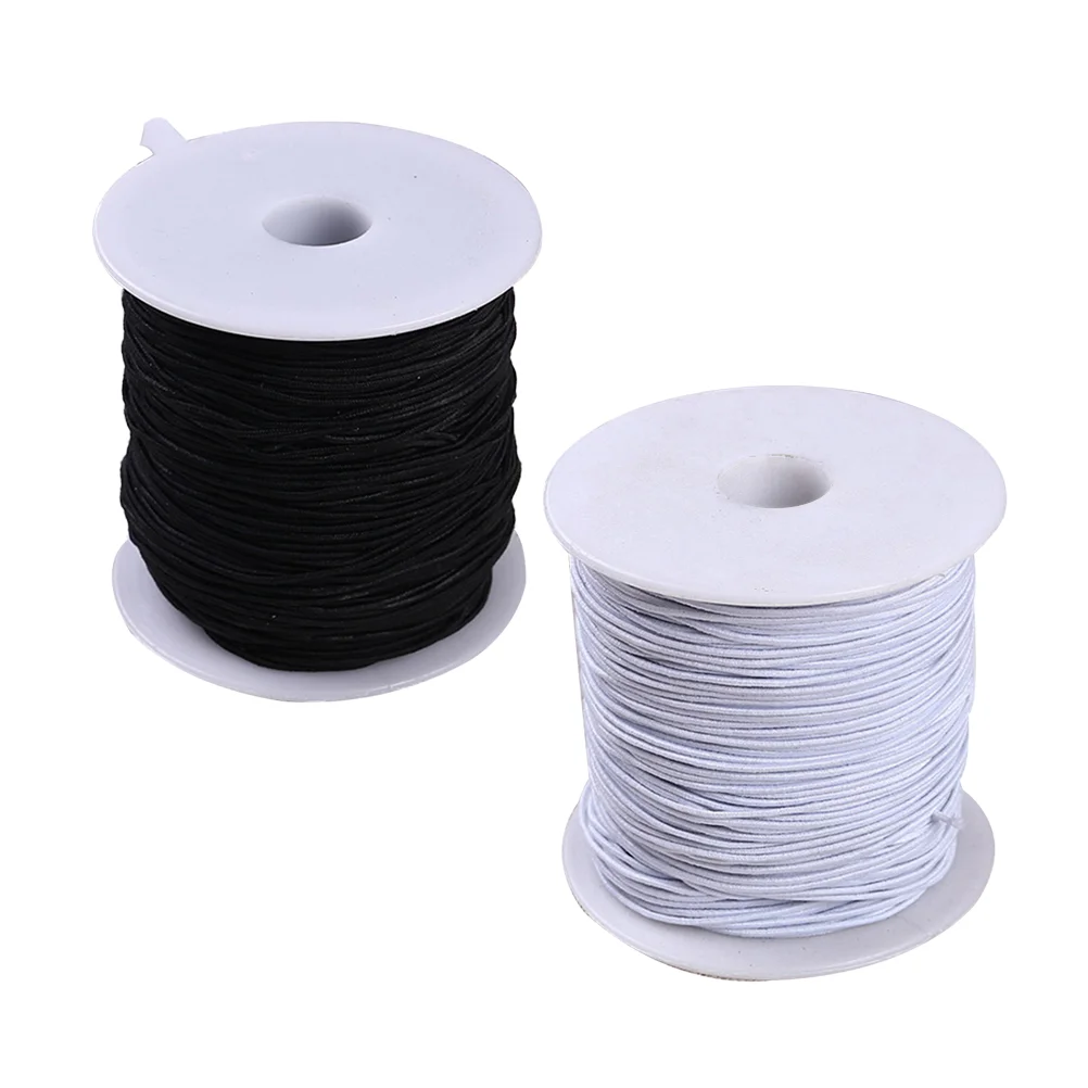 

2PCS Stretch Fabric Simple Elastic Stretch Thread for Bracelet Jewelry Making DIY Project Beads