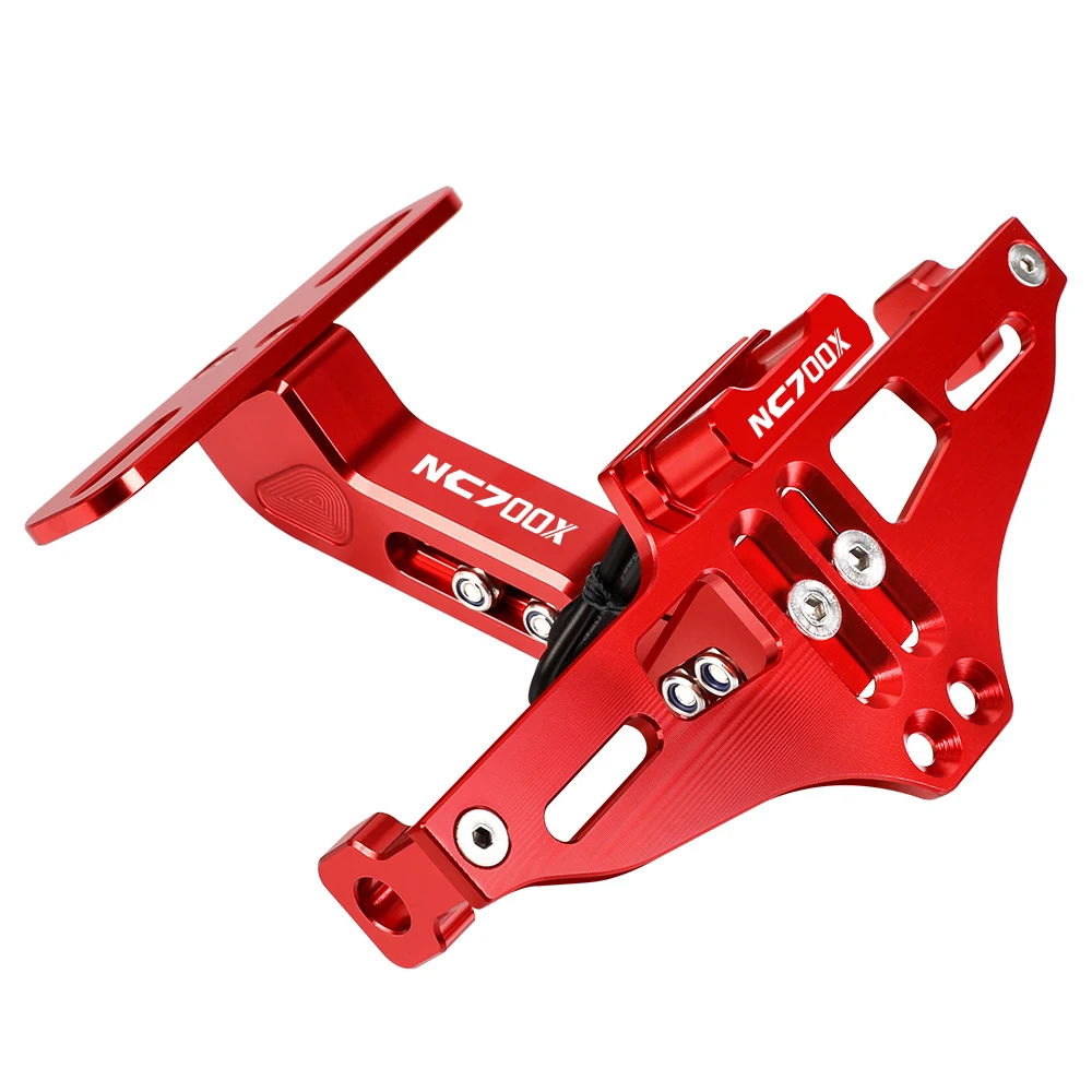 

Motorcycle Rear License Plate Mount Holder Turn Signal Lights For Honda NC700X NC 700 X 2012 2013 2014 2015 2016 2017-2023 2022