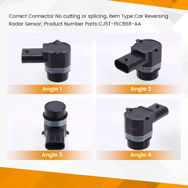 Car Reversing Radar PDC Sensor Parking Distance Assist Sensors CJ5T-15C868-AA For Ford Kuga 2013 |