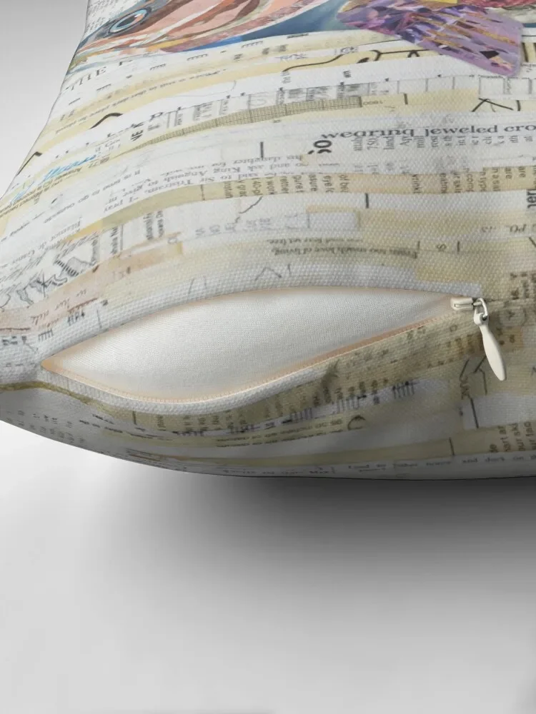 Коллаж из радужной форели от C.E. Белая декоративная подушка Аниме Диван Подушки