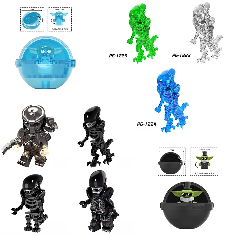 Конструктор с изображением героев мультфильма реальные драгоценности битва