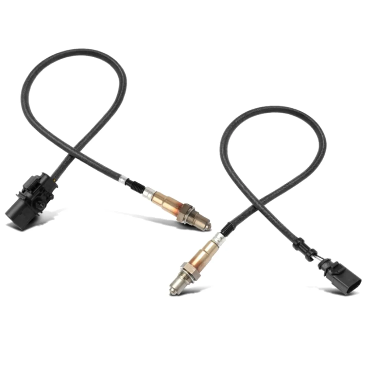 2X потоковый и кислородный датчик O2 для Audi A4 Quattro 2009-2016 Q5 A5 A6 250-24672 250-25040
