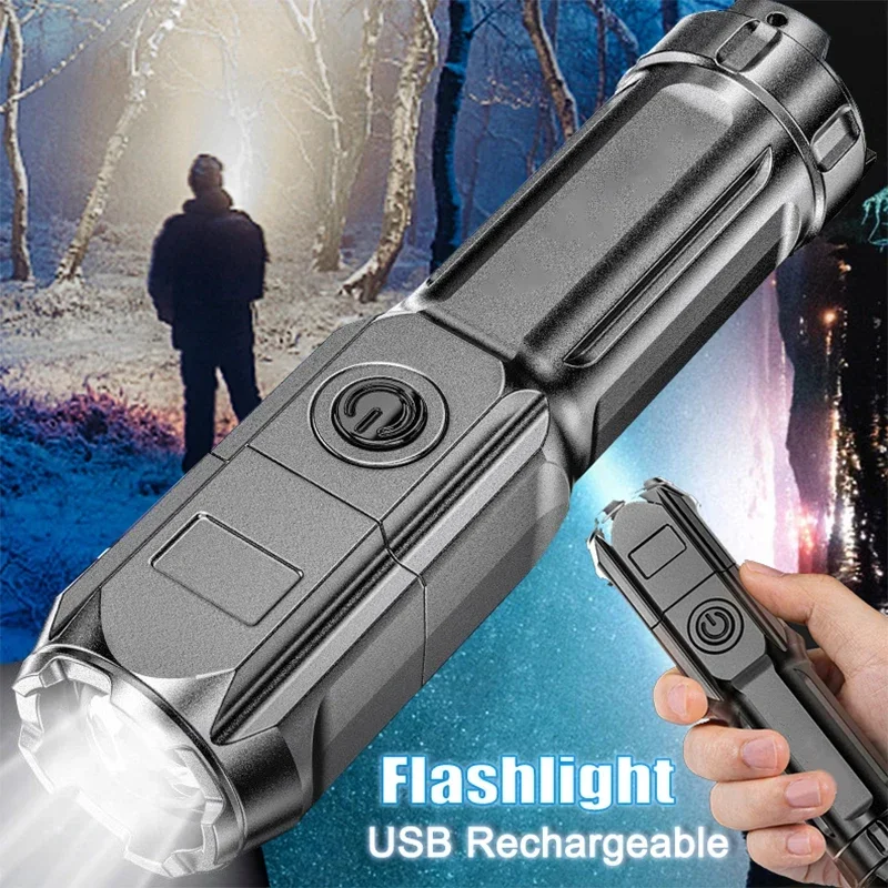 Портативный USB Перезаряжаемый Фонарик