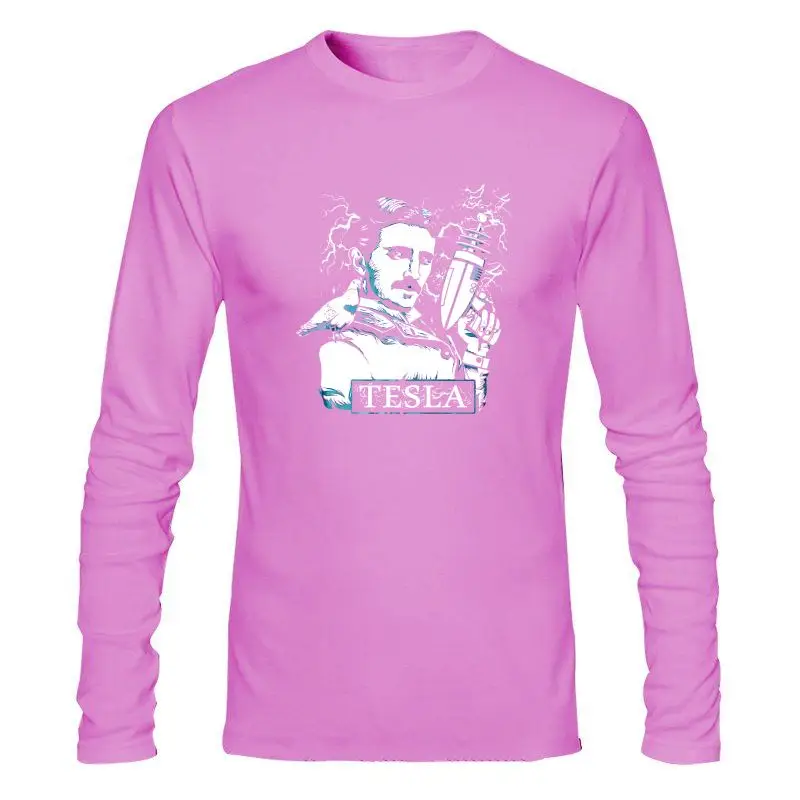 

Man Clothing New Men Nikola Tesla Tesla Graphic Fantastic Tesla Electric Gun T-Shirt Novelty Women1