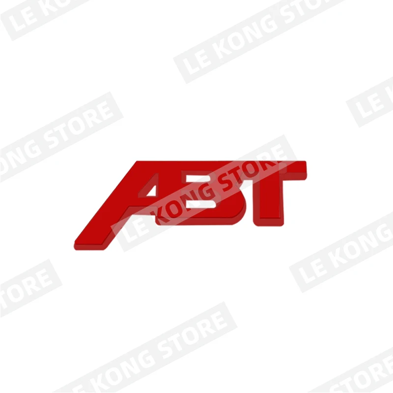 

ABT значок эмблема Передняя капота решетка радиатора наклейка стикеры аксессуары для сиденья Hyundai Honda Skoda Fiat Abarth Q3 Q5 металлический автомобильный Стайлинг