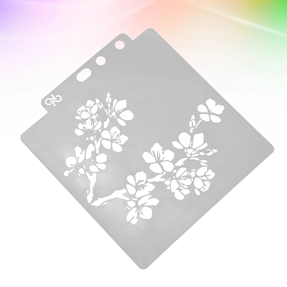 

1 pc Drawing Stencil Hollow Out Painting Template Painting Stencils for Cake Decor Craft DIY