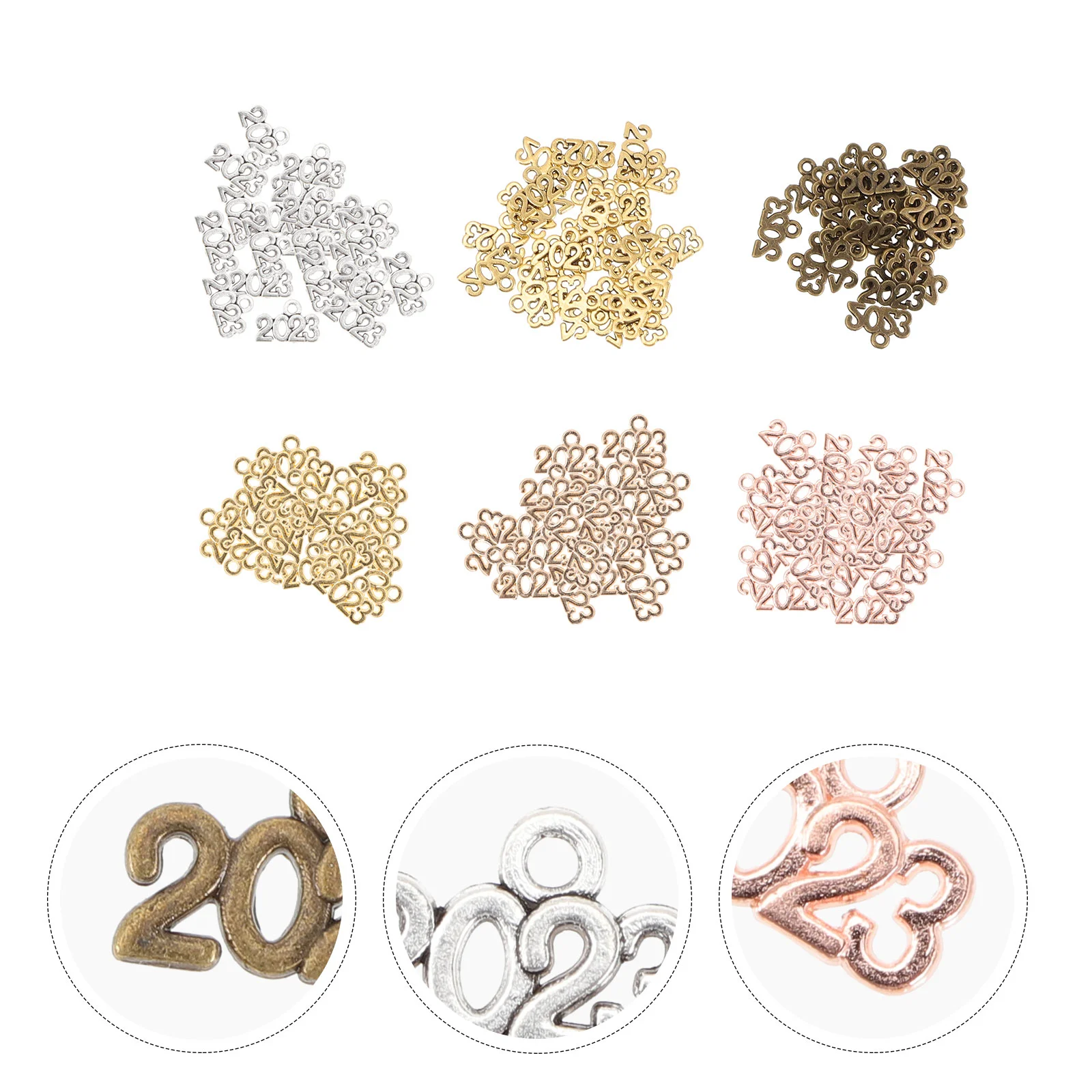 

Charm Charms Graduation Pendant Jewelry Diy Year Making Bracelet Signsclass Letter Tassel Keychain Symbol Beads Bulk Party