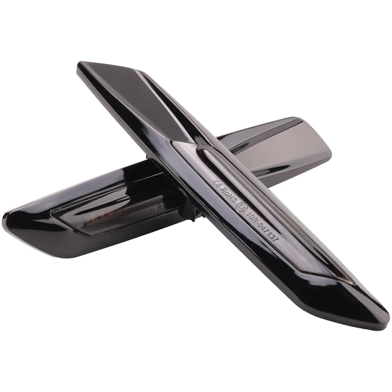 2Pcs Cat Turn Signal Light LED Car Dynamic Side Marker Blinker Lamp For-BMW E60 E61 E81 E82 E88 E90 E91 E92