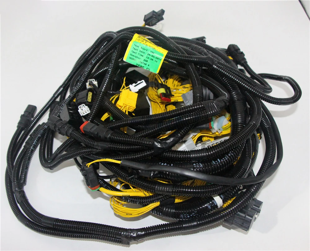 

jx200 js220 js235 excavator backhoe wire harness 333/J8122 332/J2885 for jcb