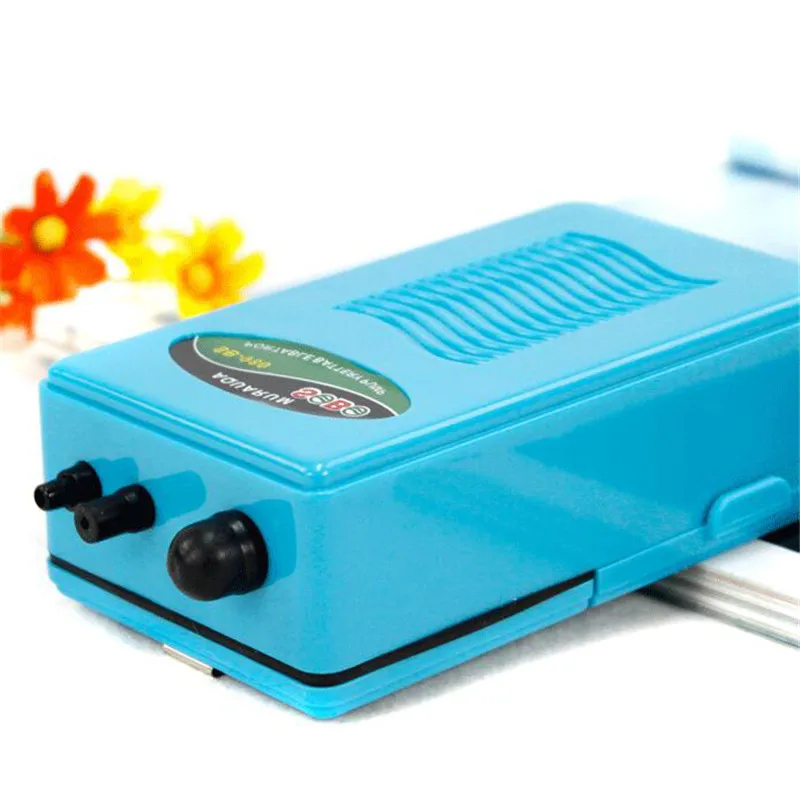 

Use 10 Hours Dry Battery Cell Aquarium Air Pump Ultra Silent Single Outlet Battery Operated Fish Tank Oxygen Pump Air Stone