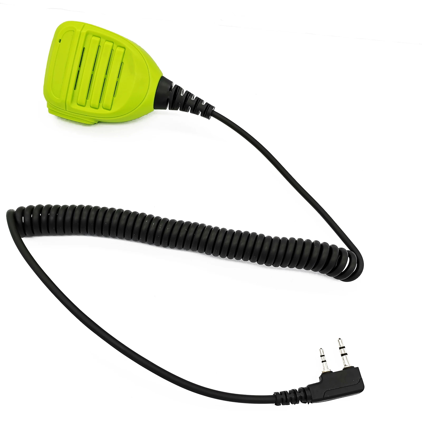 Waterproof Shoulder Speaker Mic 2 Pin Two Way Radio Micphone with 3.5mm Audio Jack Compatible with BaoFeng UV-5R, BTECH, Kenwood