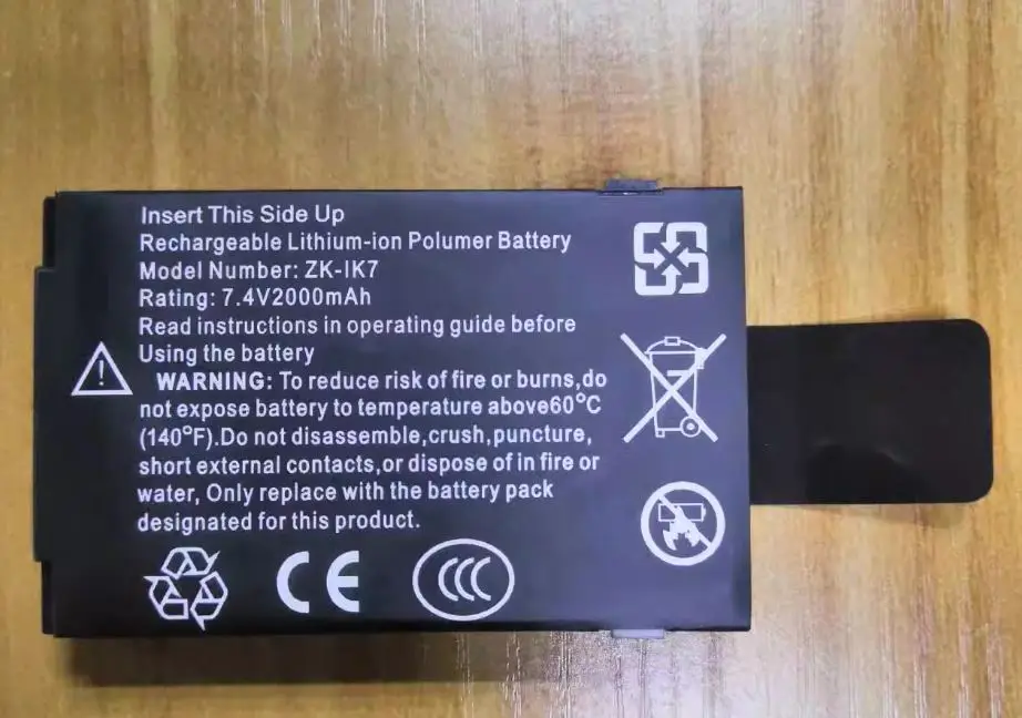 Новинка для ZKTeco ZK-IK7 CM20 CM60 резервная батарея