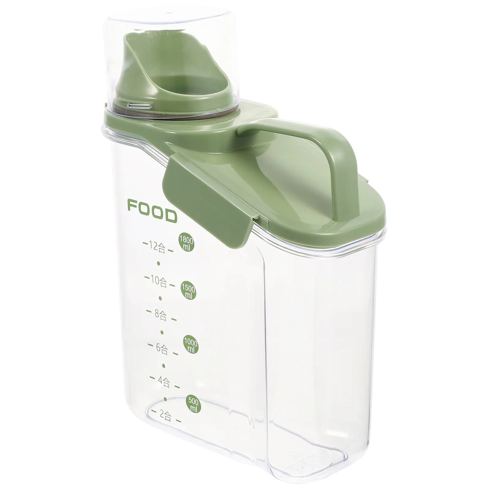 

Rice Clear Scale Portable Grain Storage Jar Dried Jar Handheld Can Portable Can for Storage