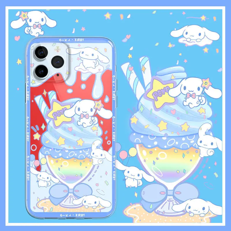 Чехол для телефона Kawaii Cinnamorol Apple подушка безопасности защита от падения
