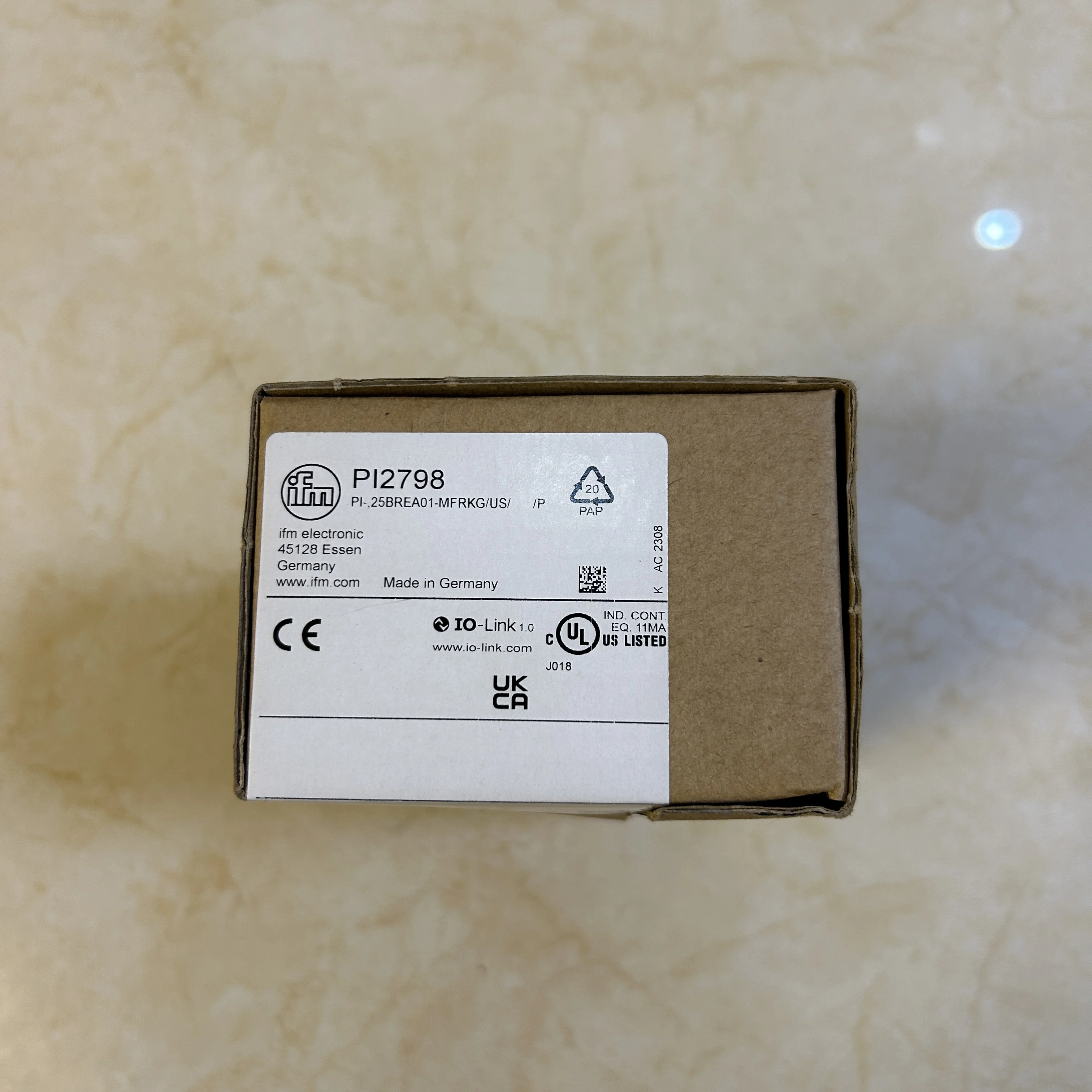 IFM PI2798 Дисплей датчика давления PI-25BREA01-MFRKGUSP для электрооборудования (art.: 3920d367dbd4a) - 3920d367dbd4a