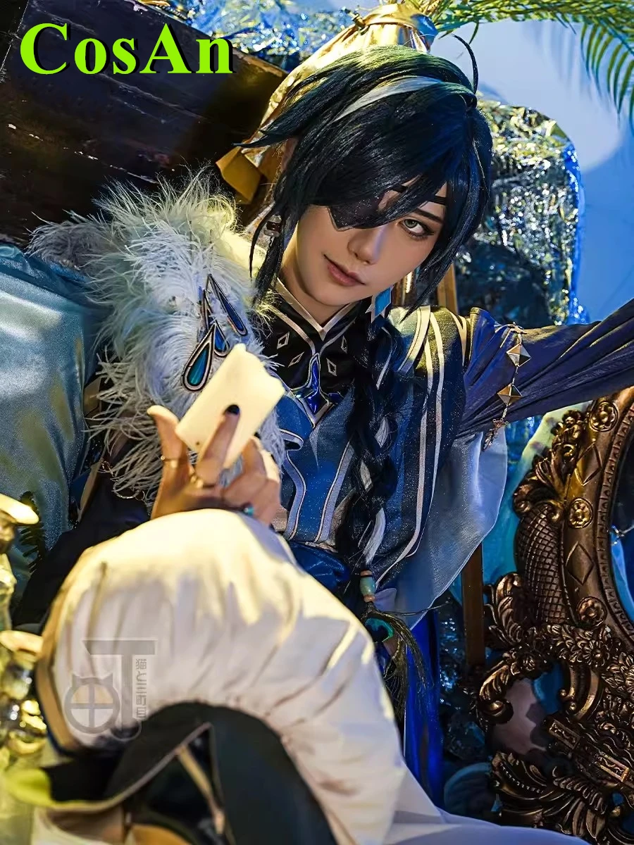 Популярная игра для косплея CosAn геншин ударт Kaeya модный красивый костюм с парусом