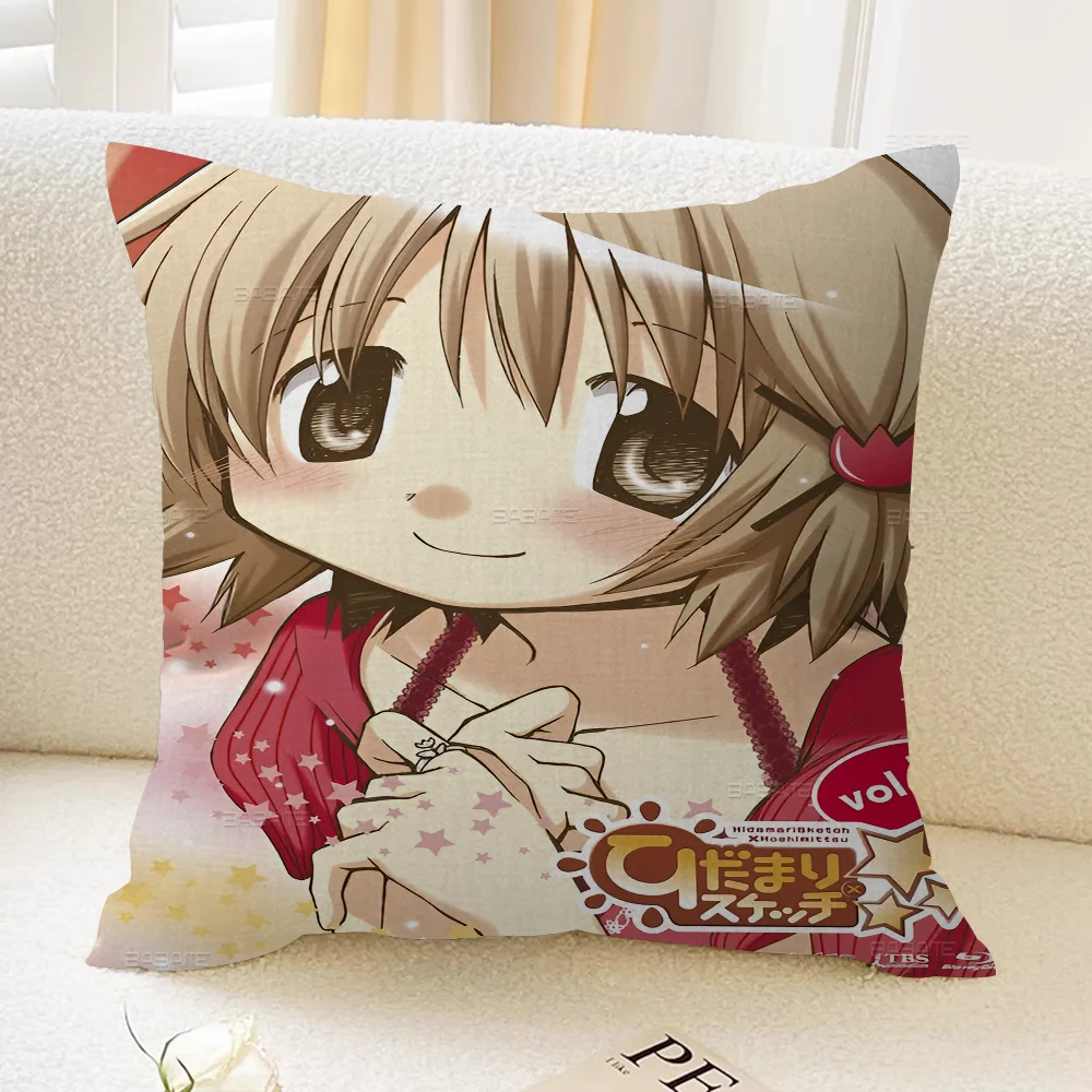 Подушка Hidamari Sketch японского аниме подарок украшение для дома и офиса подушка