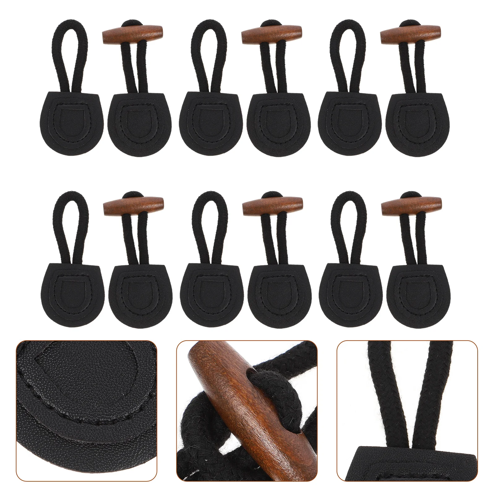 

Horn Buckle Duffle Closure Buttons Clothing Accessories Coat Buckles Toggle DIY