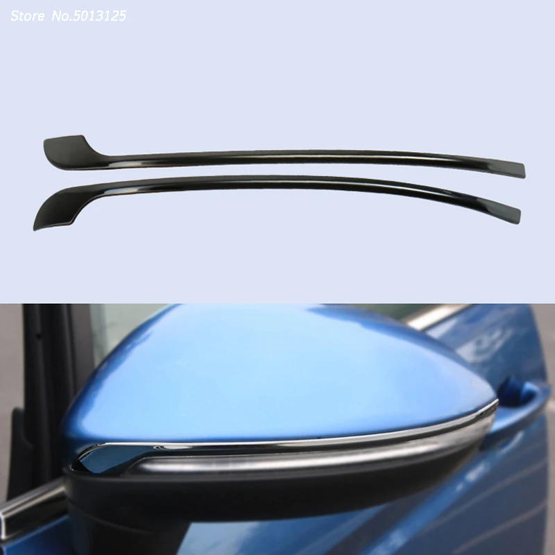

For Volksawgen VW Touran 2017 2018 2019 2020 2021 Side Door Mirror Rearview Mirror Anti-friction Anti-collision Strip Decorative
