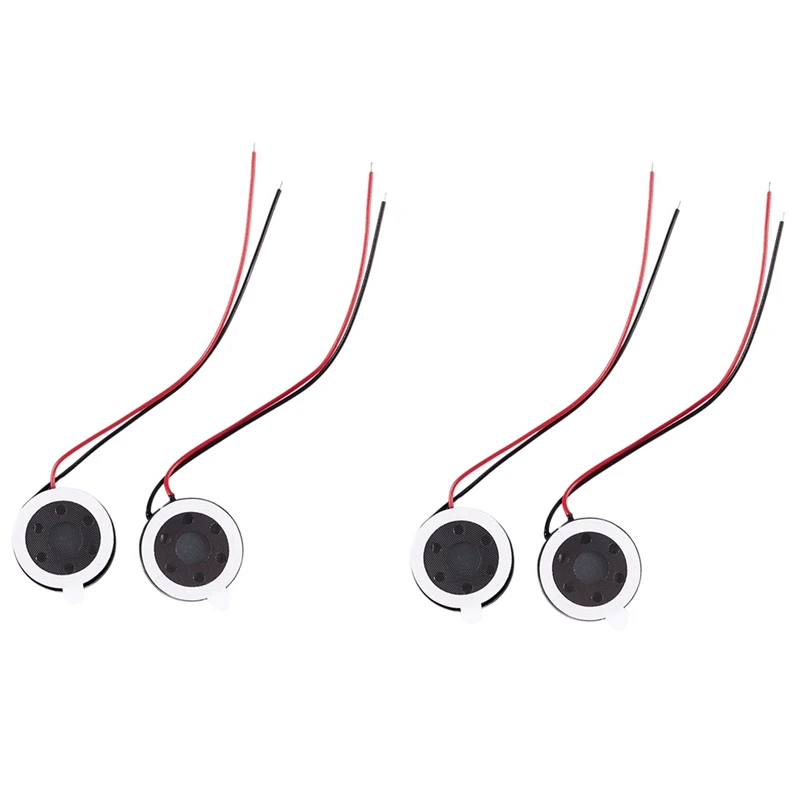 

4 Pcs 15Mm Round Magnet Magnetic Tweeter Speaker Horn 8 Ohm 1W