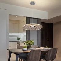 nordic minimalist chandelier bedroom bedside high quality acrylic flying saucer pendant light indoor kitchen living room lights
