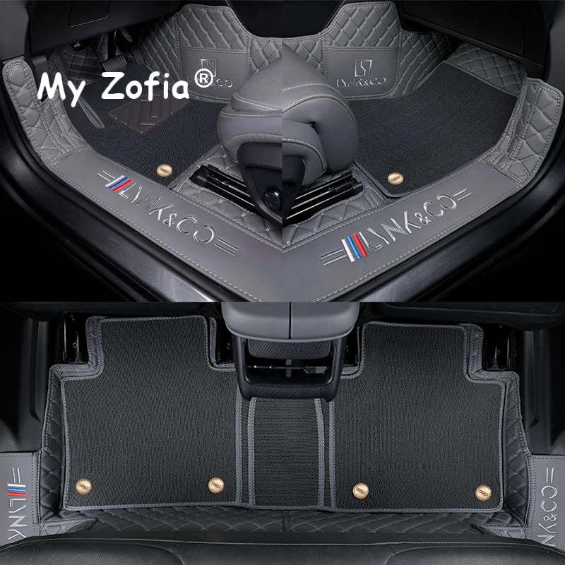 

Для Lynk & Co 08 EMP 2024 2025 автомобильные коврики однослойные проводные подушечки для ног на заказ салонный ковер чехол аксессуары для интерьера