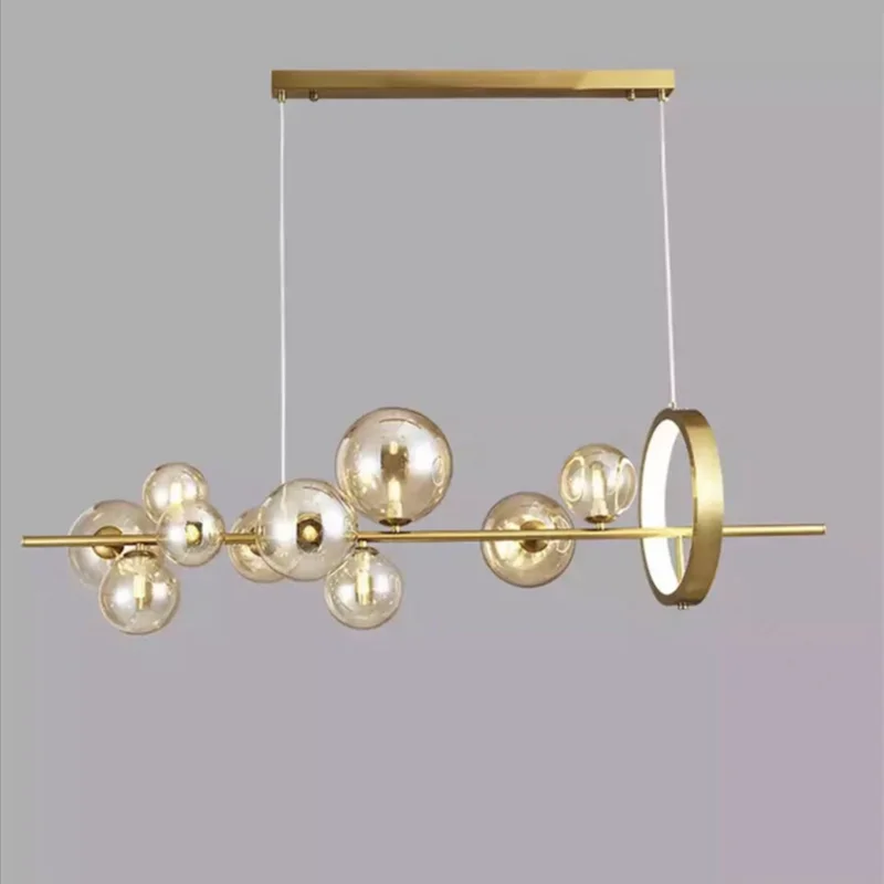 

Подвесной светильник JIANKEXING, стеклянный шар, черный