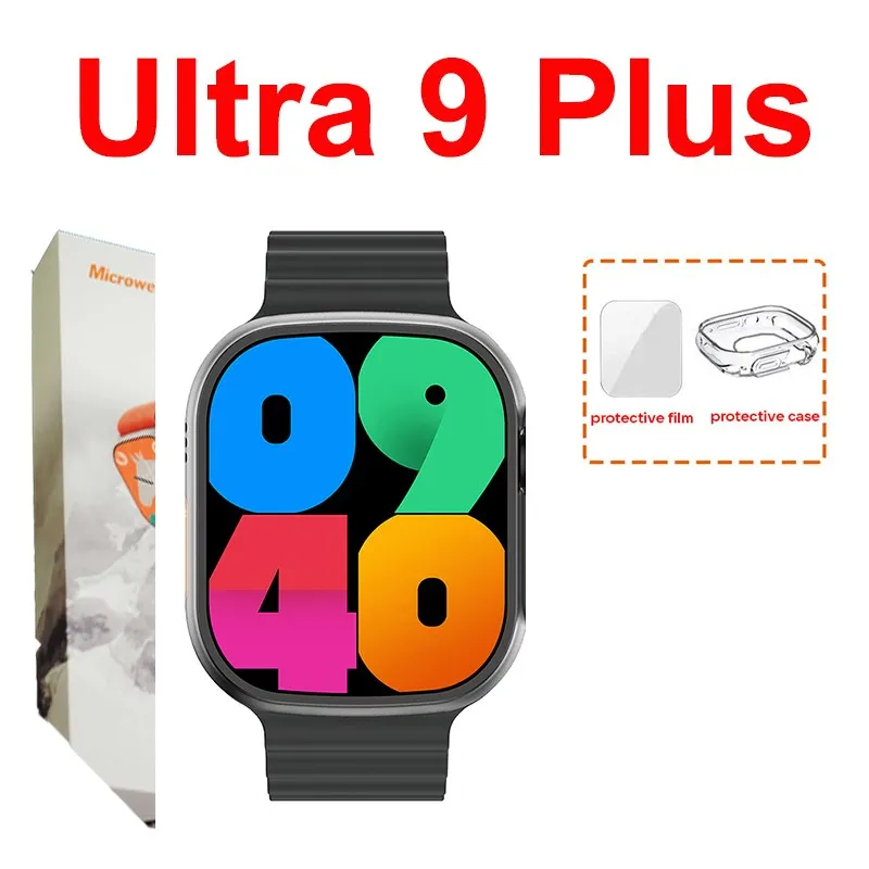 

Умные часы U9 Plus, модель W69 Lite, стандартный Компас для мужчин и женщин, версия IWO, степень защиты 9, максимальная яркость, водонепроницаемые умные часы Ultra 9 plus