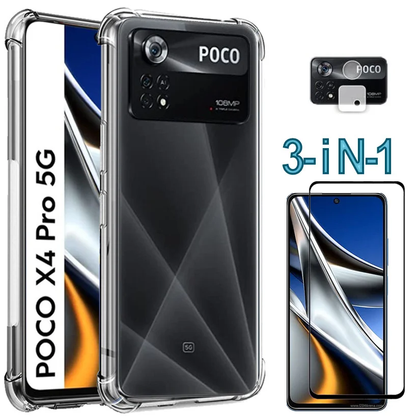 

Poco F5 Pro 5G Case For Xiaomi Poco X5 Pro Cases Smartphone Poco F4 X4 GT Glass Film Global Version Poko X3 Pro Shockproof Back Cover Xiomi Poco M5 M5S M4 M3 Pro 5g Silicone Case Pocco C40 C50 X4 X5 Pro