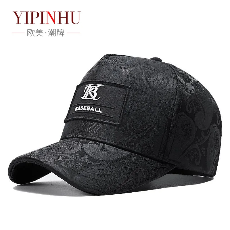 

Модная Мужская бейсболка с высоким верхом, новинка весны и лета, повседневная универсальная Кепка в форме твердого верха, солнцезащитная Кепка