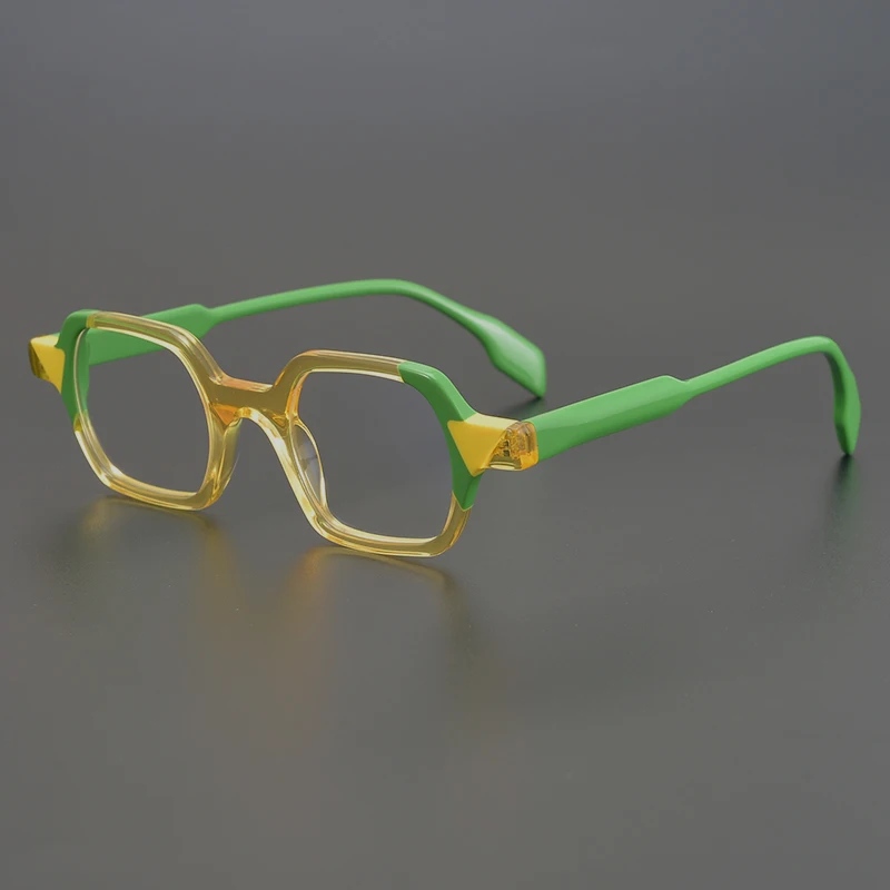

Zerosun Fashion Eyeglasses Frame Male Women Colorful Glasses Men Small Square Spectacles for Prescription Myopia/reading Lens